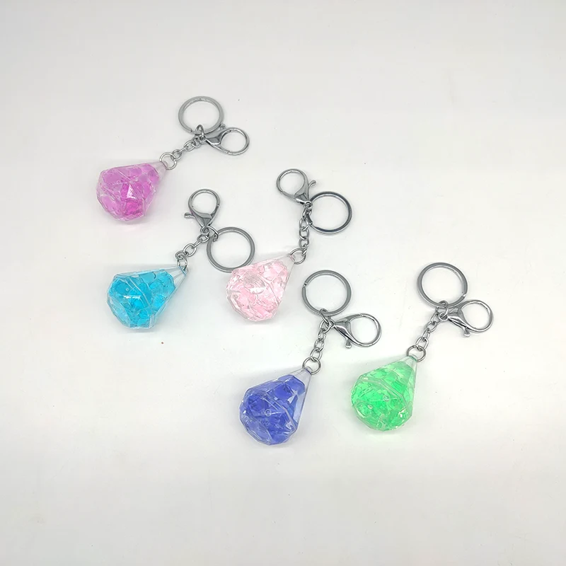 Small Diamond Quicksand Keychain Small Diamond Quicksand Keychain