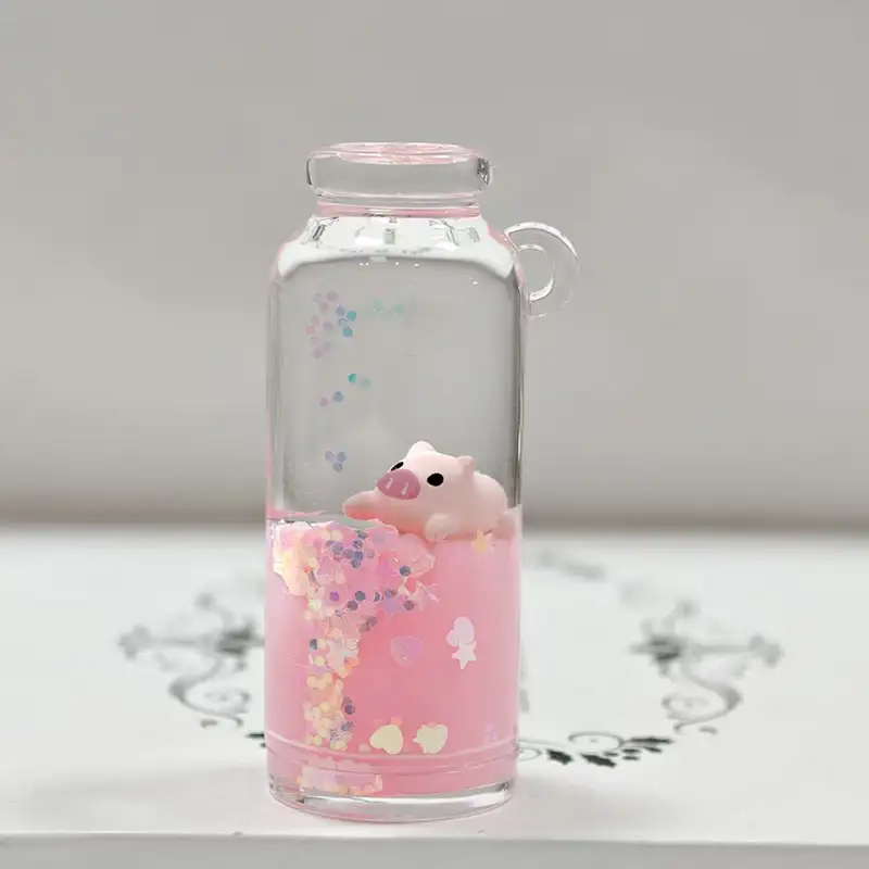 Móc khóa chất lỏng bình sữa